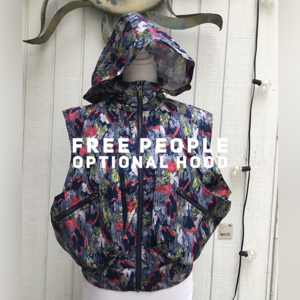 🆕 Free People MSRP $118 NWT Reduced Shipping Hidden hood